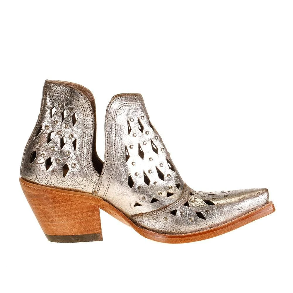Women's Ariat Silver Metallic Dixon Boot - Image 5