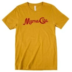 Ruby's Rubbish Women's Mustard Mamacita T-Shirt
