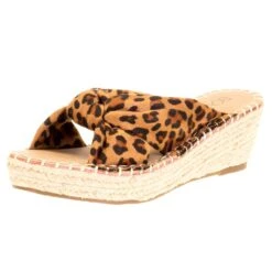 Corkys Footwear Women's Corkys Gravity Leopard Wedge