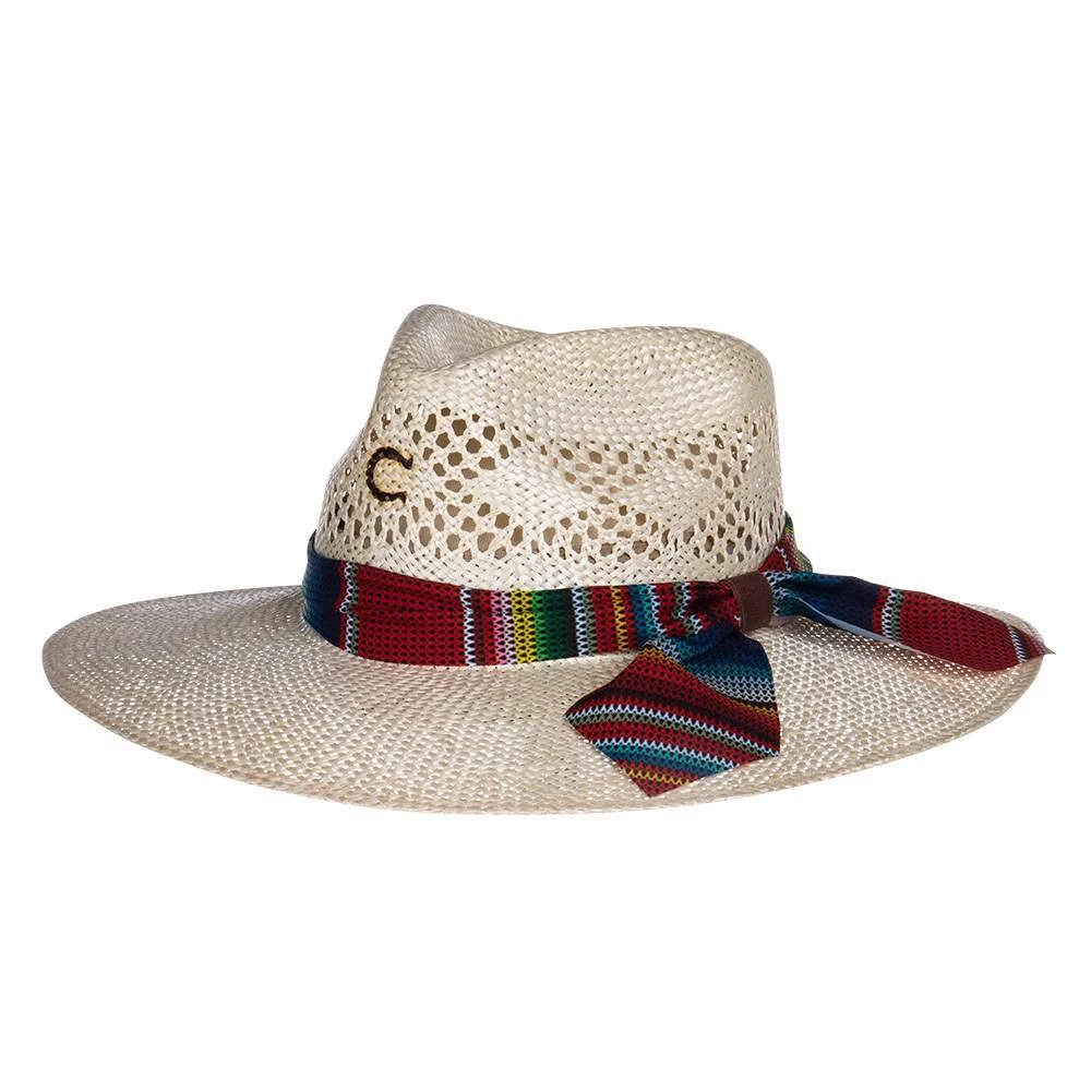 Charlie 1 Horse Fiesta 3 3/4in. Brim Straw Fashion Hat