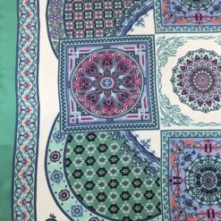 Wyoming Traders Charmeuse Taj Mahal #16 Wild Rag