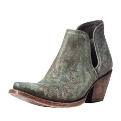 Ariat Women`s Distressed Turquoise Dixon Bootie