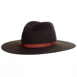 Rodeo King Moss Green Tracker 4in. Brim Flat Precreased Felt Fashion Hat