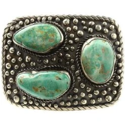 Paige Wallace Women's Turquoise Three Stone Buckle