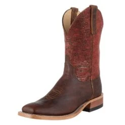 Anderson Bean Women`s AB Elk Butt 10in. Red Argentina Top Cowgirl Boot
