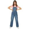 Wrangler Modern Women'sCasey Jones Straight Leg Bib Overalls