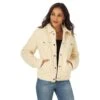 Wrangler Women'sRetro Cozy Sherpa Snap Jacket