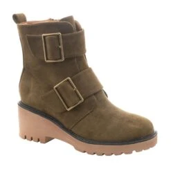 Corkys Footwear Womens Woke Moss Distressed Bootie