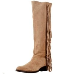 Stetson Women's Dani Toasted Almond Suede 18in. Boot