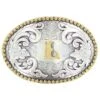 M&F L Initial Belt Buckle