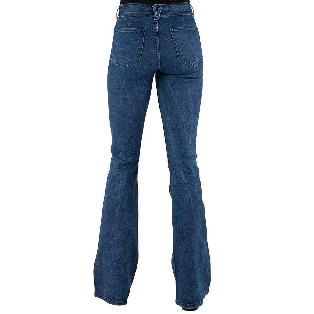 Stetson Women's High Waist Flare Fit Jean