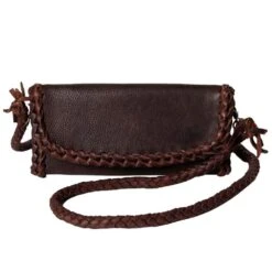 American Darling Leather Crossbody Wallet Purse