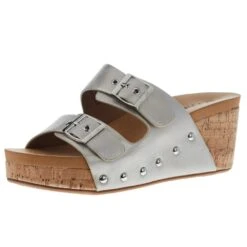 Corkys Footwear Women's Corky Twinkie Gold Metallic