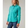 Kimes Ranch Women's Linville Teal Top