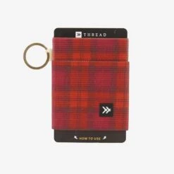 Thread Wallets Rosewood Elastic Wallet