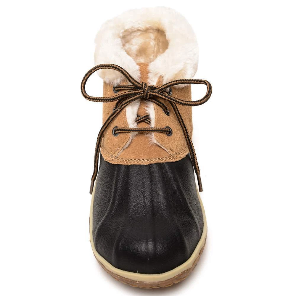 Minnetonka Women's Tega Black And Tan Boot - Image 2