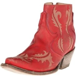 Corral Women's Red Laser Ankle Boot