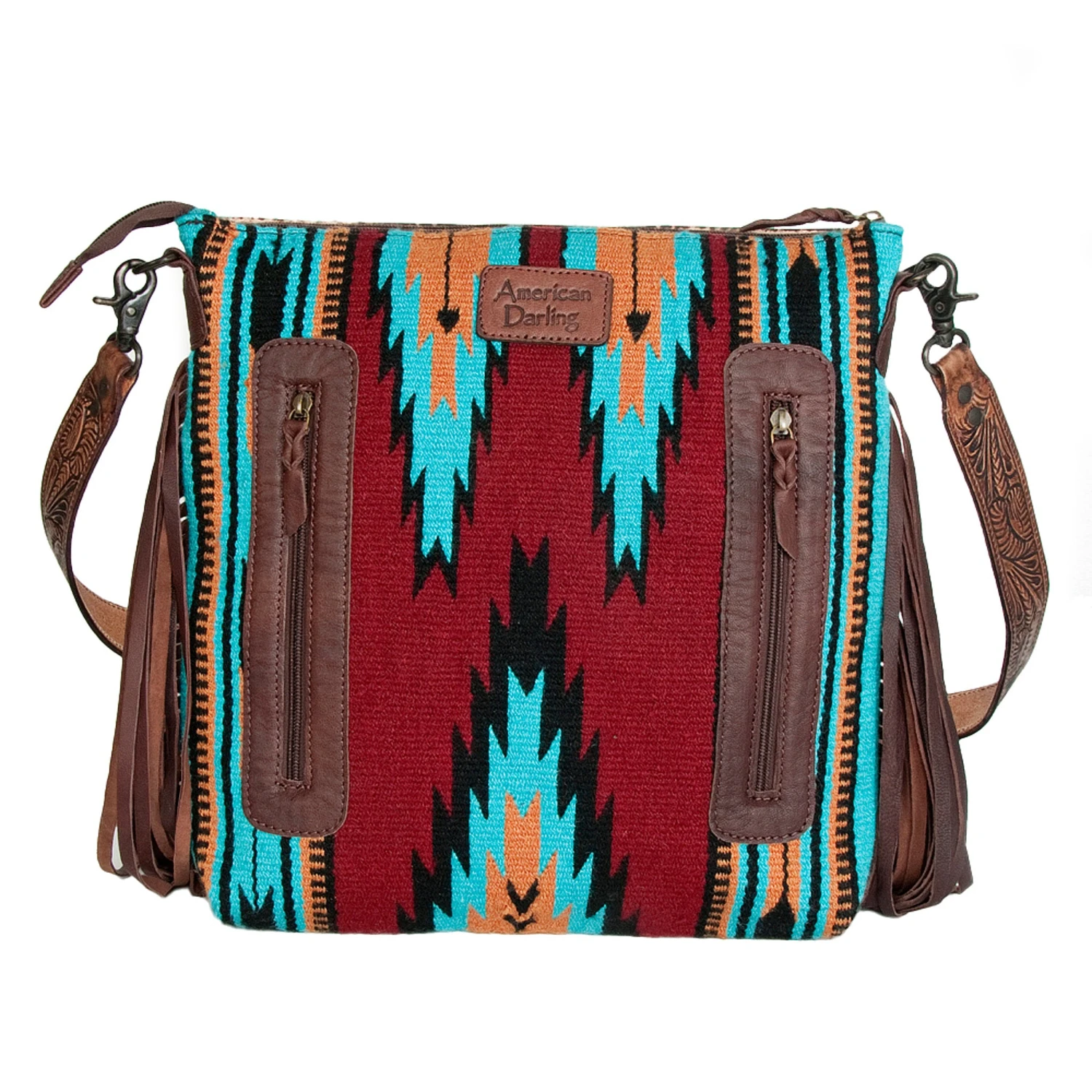 American Darling Saddle Blanket Crossbody Purse - Image 5