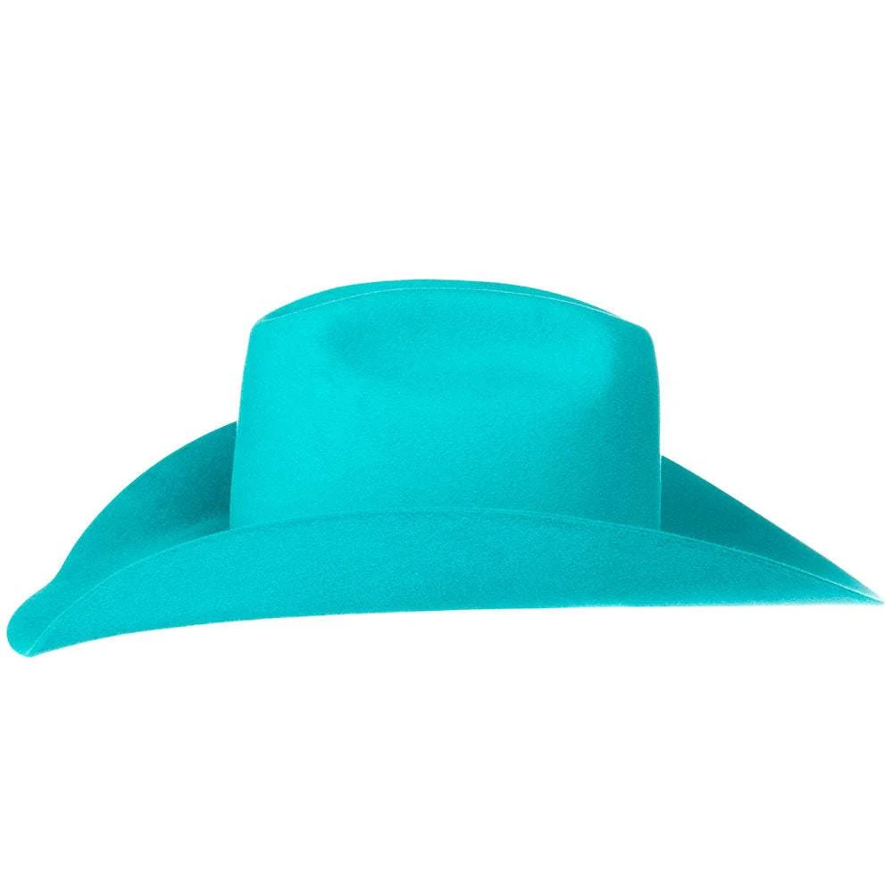 Rodeo King 7X Turquoise 4 1/4in. Brim - Image 4