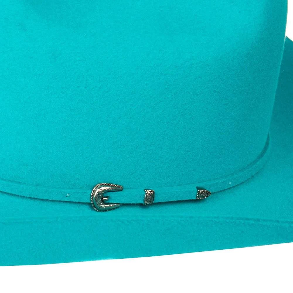 Rodeo King 7X Turquoise 4 1/4in. Brim - Image 5